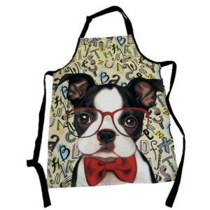 Delantal Boston Terrier