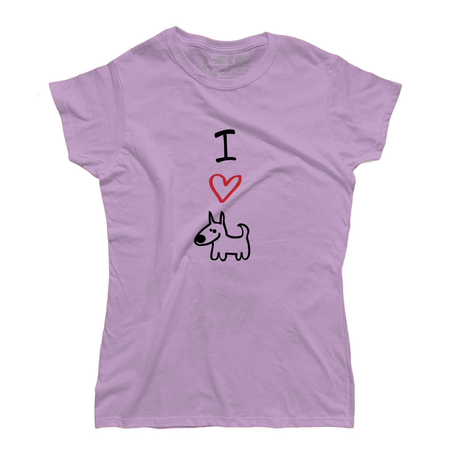 Camiseta I Love my dog
