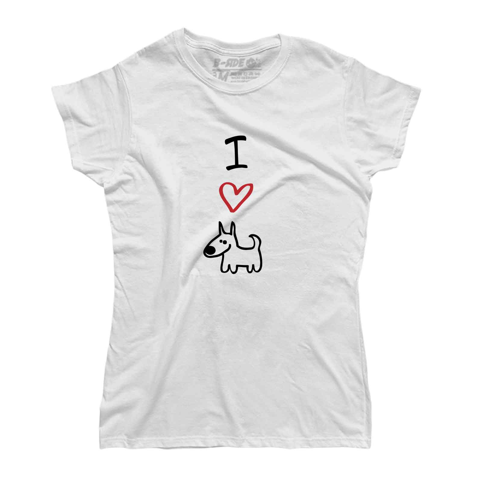Camiseta I Love my dog - Imagen 3