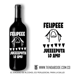 Botella... Felipe hp lo amoo