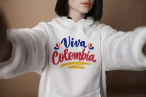 Buzo personalizado viva colombia